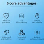 For Insta360 X4 CYNOVA Silicone Base Upright Holder Desktop Support Stand - Image 3