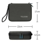 TELESIN GP-PRC-213 Sports Camera Universal Medium Storage Bag Carrying Case - Image 3