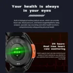 LOKMAT ZEUS6 PRO 1.46-Inch IP68 Waterproof SOS Flashlight Bluetooth Smart Watch - Image 12