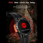 LOKMAT ZEUS6 PRO 1.46-Inch IP68 Waterproof SOS Flashlight Bluetooth Smart Watch - Image 7
