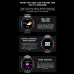 LOKMAT COMET2 PRO 1.46-Inch 5ATM Waterproof Bluetooth Call Smart Watch - Image 13