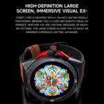LOKMAT COMET2 PRO 1.46-Inch 5ATM Waterproof Bluetooth Call Smart Watch - Image 4