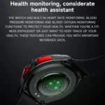 LOKMAT COMET2 PRO 1.46-Inch 5ATM Waterproof Bluetooth Call Smart Watch - Image 6