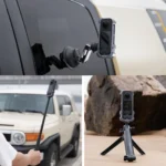 For Insta360 X4 PGYTECH P-55A-010 Metal Rabbit Cage Aluminum Expanding Protective Bezel With Lens Case - Image 8