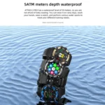 LOKMAT ATTACK 2 PRO 1.39-Inch 5ATM Waterproof Health Monitoring Bluetooth Smart Watch - Image 5