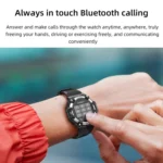 LOKMAT ATTACK 2 PRO 1.39-Inch 5ATM Waterproof Health Monitoring Bluetooth Smart Watch - Image 8