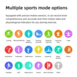 LOKMAT ATTACK 2 PRO 1.39-Inch 5ATM Waterproof Health Monitoring Bluetooth Smart Watch - Image 10