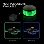 For DJI Avata 2 RCSTQ Colorful Luminous Light Belt High Bright Tube Night Flight Warning Light Strip - Image 3