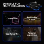For DJI Avata 2 RCSTQ Colorful Luminous Light Belt High Bright Tube Night Flight Warning Light Strip - Image 6