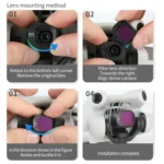 For DJI Mini 4 Pro RCSTQ Filter HD Protective Mirror Drone Accessories - Image 8