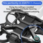 For DJI Avata 2 RCSTQ Chassis Armor Carbon Fiber Lightweight Protection Crash Bumper - Image 4