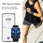 F16 2.0-inch IP67 Waterproof Health Monitoring Bluetooth Call Smart Watch - Image 12