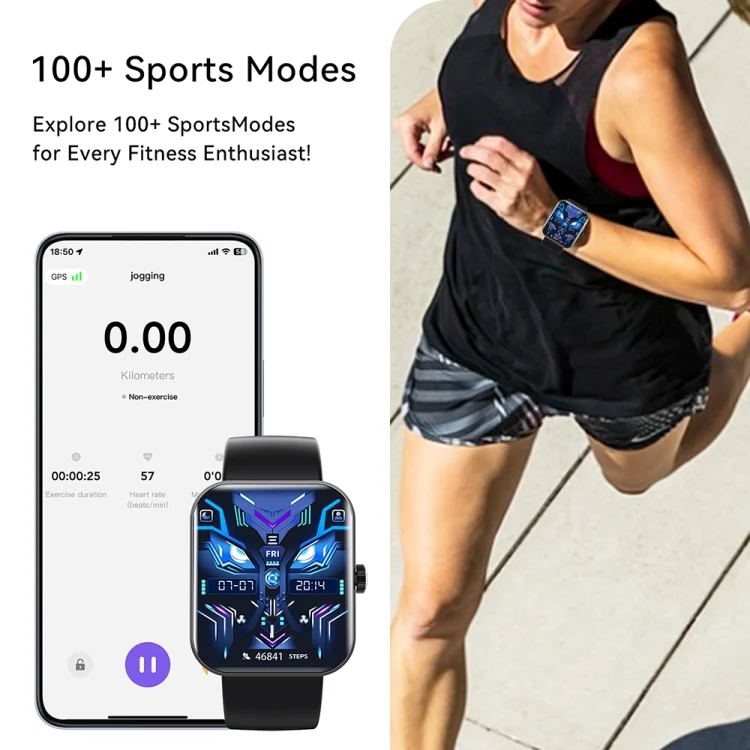TBD06050262_B11.webp F16 2.0-inch IP67 Waterproof Health Monitoring Bluetooth Call Smart Watch - Image 12