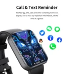 F16 2.0-inch IP67 Waterproof Health Monitoring Bluetooth Call Smart Watch - Image 5