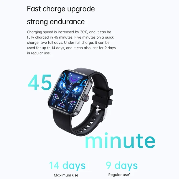 TBD06050262_B7.webp F16 2.0-inch IP67 Waterproof Health Monitoring Bluetooth Call Smart Watch - Image 8