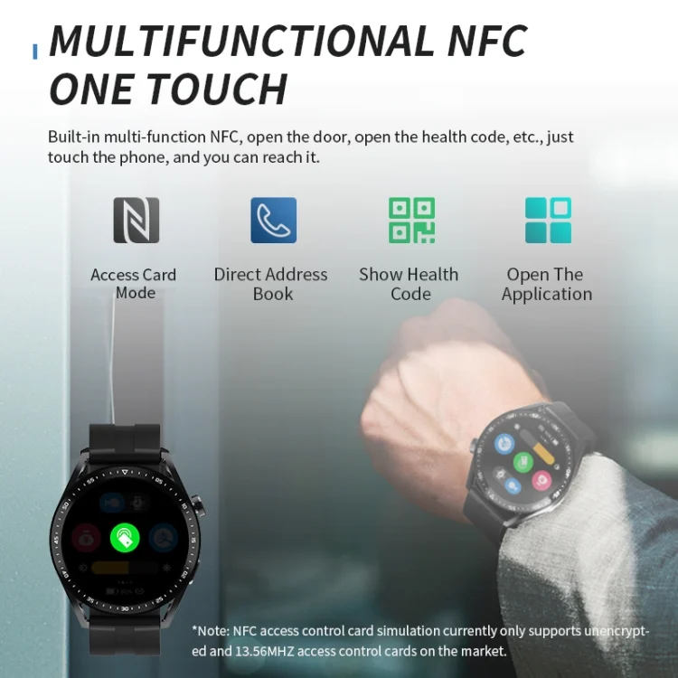 TBD06050280_B9.webp HW28 1.39-inch IP67 Waterproof Health Monitoring Bluetooth Call Smart Watch with NFC Payment - Image 10