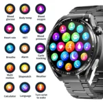 F200 Smart Health Watch ECG Electrocardiogram Blood Sugar Monitoring 1.55 Inch Round Screen - Image 5