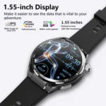 F200 Smart Health Watch ECG Electrocardiogram Blood Sugar Monitoring 1.55 Inch Round Screen - Image 6