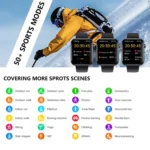 F300  2.1-Inch Screen Smart Watch Supports Bluetooth Calls/ECG/Blood Composition Analysis/50+ Sports Modes - Image 3