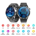 F400  1.55 Inch Screen Smart Watch Support ECG/ Blood Oxygen / Blood Sugar / 150+ Sports Mode - Image 2