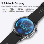 F400  1.55 Inch Screen Smart Watch Support ECG/ Blood Oxygen / Blood Sugar / 150+ Sports Mode - Image 6