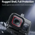 For Insta360 Ace Pro Camera TELESIN 45m Waterproof Case Underwater Diving Housing Cover - Image 5