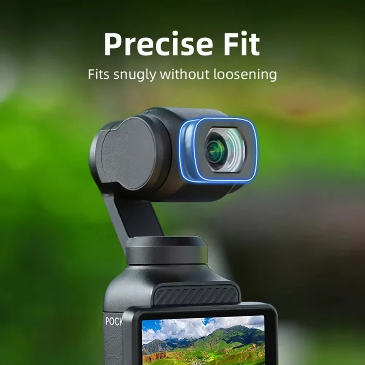 TBD06050721_2.webp For DJI Osmo Pocket 3  Magnetic Wide-Angle Lens Extend FOV To 112 Degree - Image 3