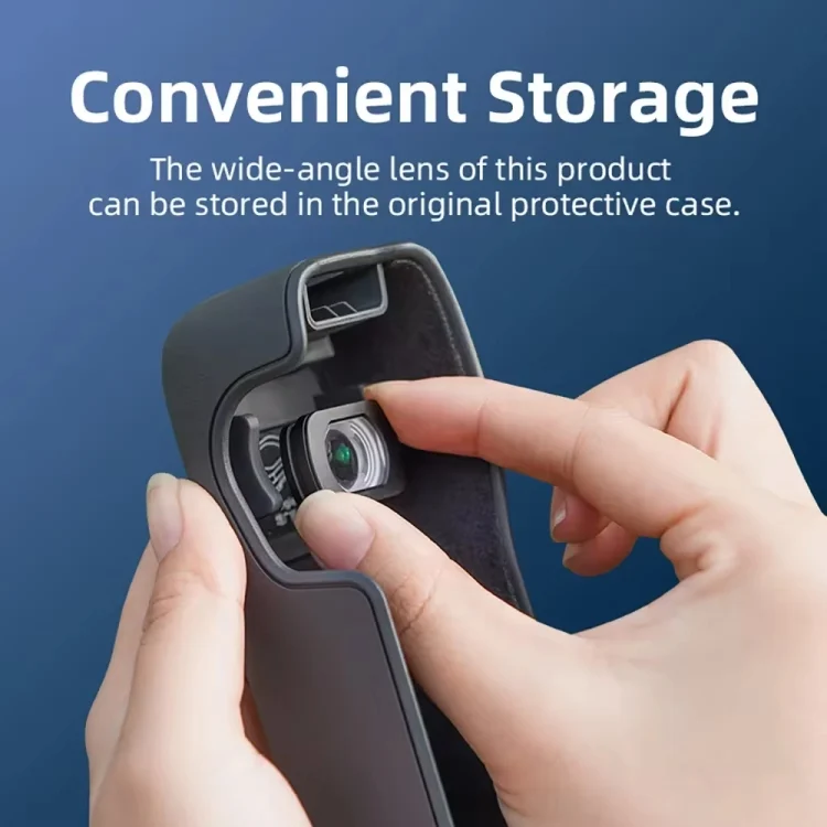 TBD06050721_8.webp For DJI Osmo Pocket 3  Magnetic Wide-Angle Lens Extend FOV To 112 Degree - Image 9
