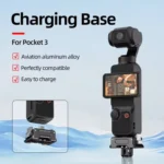 For DJI OSMO Pocket 3 Camera Charging Base Quick Release Mount Adapter With 1/4 Inch Hole - Image 4