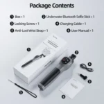 TELESIN 0.85m Underwater Selfie Stick Wireless Remote Control For GoPro HERO12 Black / HERO11 Black / HERO10 Black / HERO9 Black / HERO8 Black - Image 10