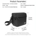 For DJI Mini 4K / Mini 2 SE / Mini 2 Portable Waterproof Shoulder Bag Messenger Bag - Image 8