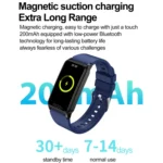 Uric Acid Blood Lipid Noninvasive Blood Sugar Heart Rate Oxygen Temperature Monitoring Smart Healthy Sports Bracelet - Image 17