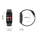 Uric Acid Blood Lipid Noninvasive Blood Sugar Heart Rate Oxygen Temperature Monitoring Smart Healthy Sports Bracelet - Image 21