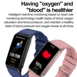 Uric Acid Blood Lipid Noninvasive Blood Sugar Heart Rate Oxygen Temperature Monitoring Smart Healthy Sports Bracelet - Image 6