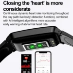 Uric Acid Blood Lipid Noninvasive Blood Sugar Heart Rate Oxygen Temperature Monitoring Smart Healthy Sports Bracelet - Image 7