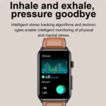 Smart Watch Ring ECG Temperature Heart Rate Blood Pressure Health Bluetooth Talking Watch - Image 17
