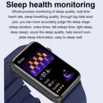 Smart Watch Ring ECG Temperature Heart Rate Blood Pressure Health Bluetooth Talking Watch - Image 18