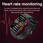 Smart Watch Ring ECG Temperature Heart Rate Blood Pressure Health Bluetooth Talking Watch - Image 19
