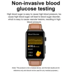 Smart Watch Ring ECG Temperature Heart Rate Blood Pressure Health Bluetooth Talking Watch - Image 9
