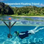 TELESIN 61cm Underwater Buoyancy Bar Retractable Selfie Stick Tripod For GoPro Insta360 DJI OSMO Action Camera - Image 2