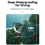 TELESIN Bluetooth Buoyancy Bar 15m Waterproof Depth  For GoPro HERO13 / 12 / 11 / 10 / 9 / 8 Black - Image 3