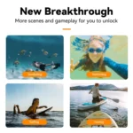 TELESIN Bluetooth Buoyancy Bar 15m Waterproof Depth  For GoPro HERO13 / 12 / 11 / 10 / 9 / 8 Black - Image 5