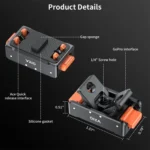 VRIG Magnetic Quick Release Adapter for Insta360 /  DJI Action / GoPro HERO - Image 8