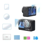 For DJI Osmo Action 5 Pro aMagisn 9H Hardness Tempered Glass Set