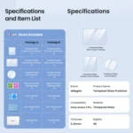 For DJI Osmo Action 5 Pro aMagisn 9H Hardness Tempered Glass Set - Image 6