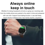 1.43 inch AMOLED Screen Smartwatch Heart Rate Blood Pressure Monitoring Bluetooth Talking Sports Watch - Image 14