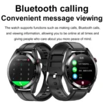 1.43 inch AMOLED Screen Smartwatch Heart Rate Blood Pressure Monitoring Bluetooth Talking Sports Watch - Image 6