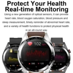 1.43 inch AMOLED Screen Smartwatch Heart Rate Blood Pressure Monitoring Bluetooth Talking Sports Watch - Image 7