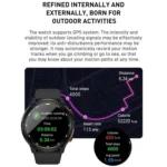 Outdoor GPS Sport Watch 1.32inch HD Round Screen Multi Sport Mode Smartwatch - Image 4