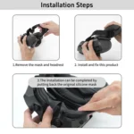 For DJI Neo Goggles 3 RCSTQ Aviation Glasses Forehead Headrest Mask - Image 9